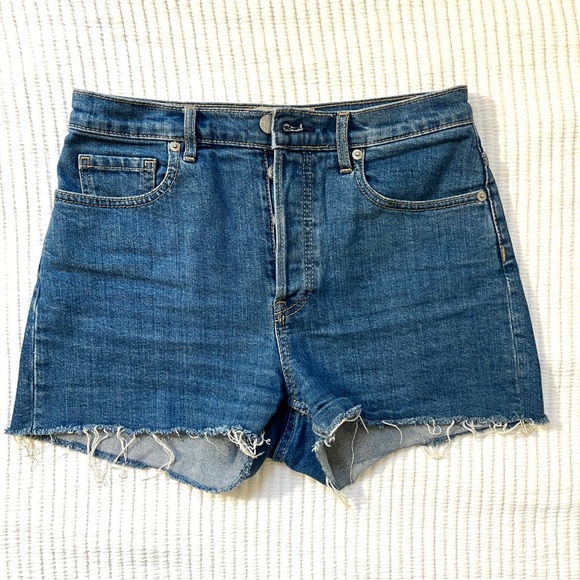 Everlane denim cheeky shorts - Picture 4 of 9